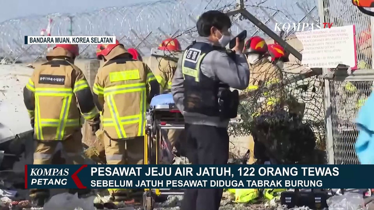 Pesawat Jeju Air Gagal Mendarat Sebabkan 176 Orang Tewas, ini Dugaan Penyebabnya