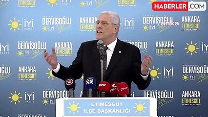 Müsavat Dervişoğlu'ndan Erdoğan'a Teröristlerle İş Birliği Eleştirisi