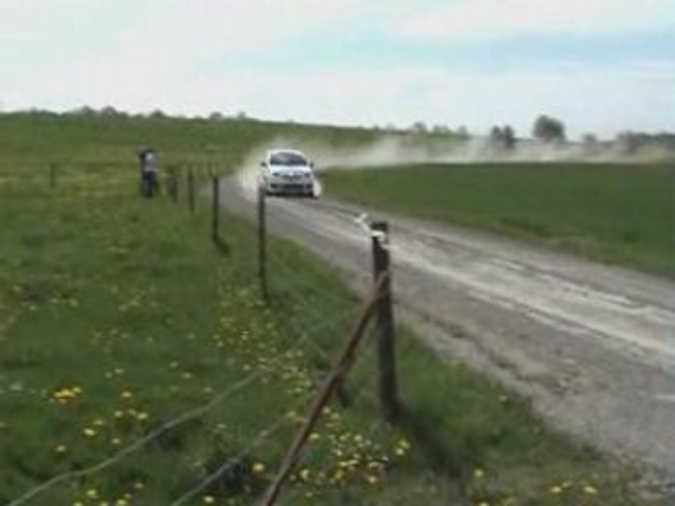 Rallye de Wallonie 2008 ES Nannine