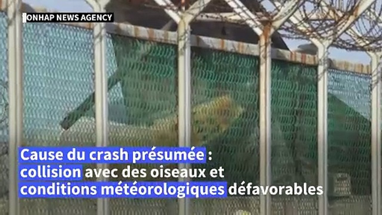 Crash d'avion en Corée du Sud