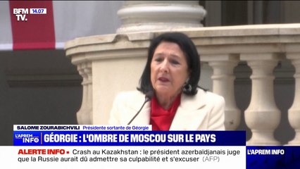 "J'emporte la légitimité et le drapeau avec moi": la présidente sortante de Géorgie réagit à l'investiture du nouveau président, aux positions ultra conservatrices et anti-occidentale