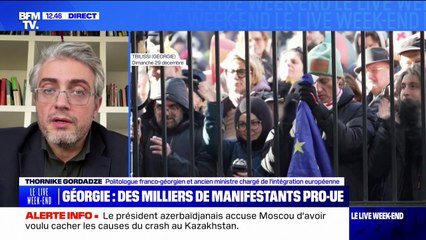Investiture en Géorgie: “La procédure s’est déroulée à huis clos, aucun ambassadeur n’était invité”, décrit le politologue Thornike Gordadze