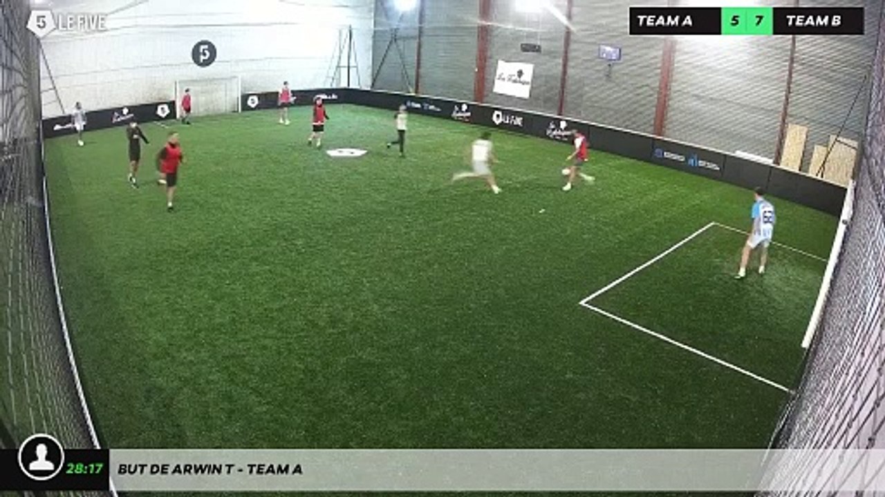 But de Arwin T - Team A