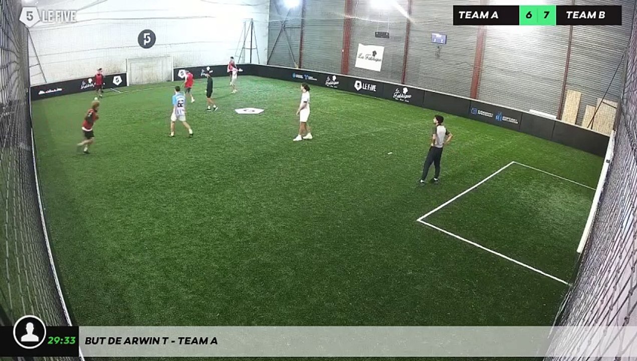 But de Arwin T - Team A