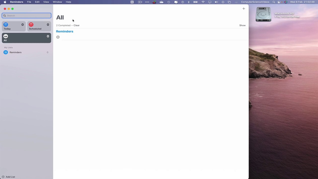 How to MANUALLY Complete a Reminder On the Reminders Application Using a Mac - Basic Tutorial | New