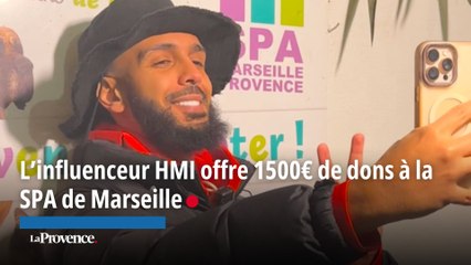 L'influenceur HMI offre des cadeaux à la SPA