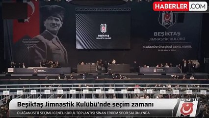 Beşiktaş'taki başkanlık seçiminde polisleri harekete geçiren olay