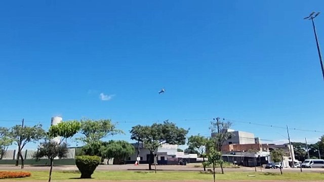 Casal fica ferido e aeromédico é acionado após acidente na BR-277, nas proximidades de Céu Azul
