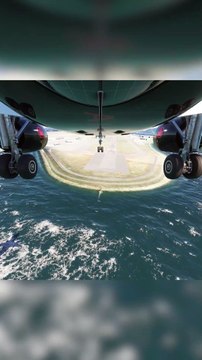 Dangerous Arrival: Air Canada A320 at Hong Kong International Airport (HKG), Hong Kong, China #crash #crash #aviation #fly #flying #flyinglovers #flight #aviationlovers #beamngdrive #Japan #USA #Canada