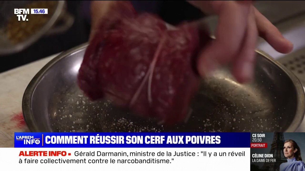 CUISINEZ FÊTES - Comment réussir son cerf aux poivres