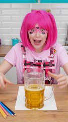 When her drawings turn into reality 😱🖍️