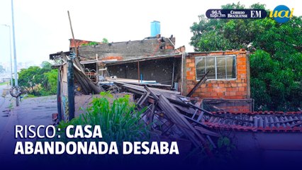 BH: casa desaba e vizinhos têm parte de suas residências interditadas
