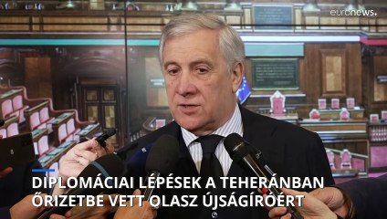 Diplomáciai lépések az Iránban őrizetbe vett olasz újságíró kiszabadításáért