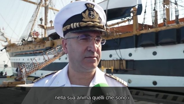 Comandante: L'Amerigo Vespucci incarna i valori dell'Italia