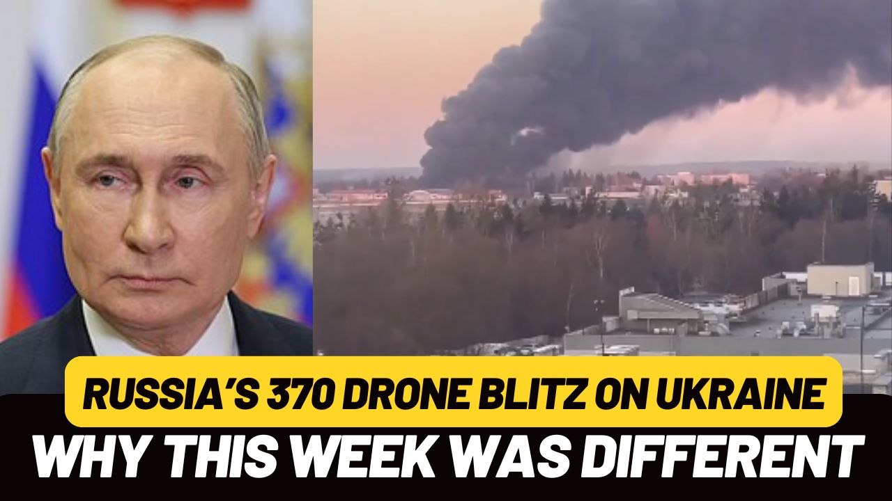 Russia Launches 370 Drones in Ukraine: What Doe...