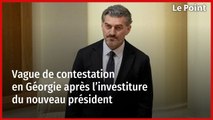 Vague de contestation en Géorgie après l’investiture du nouveau président