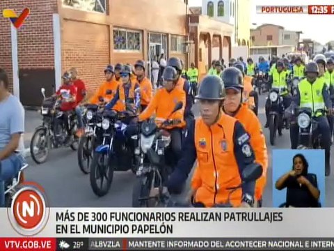 Portuguesa | Más de 300 efectivos de seguridad fueron desplegados en municipio Papelón