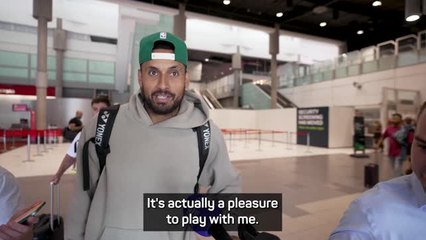 It's actually a pleasure to play with me - Kyrgios jokes about new doubles partner Djokovic