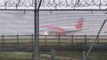 Fog grounds flights at Gatwick Airport