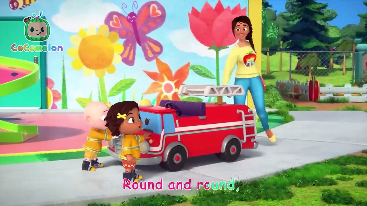 Wheels on the Fire Truck + Heroes to the Rescue! | CoComelon Nursery Rhymes & Kids Songs