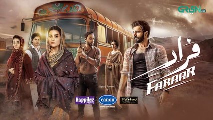 Faraar Pakistani action drama episode 7