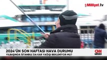 Meteoroloji haritayı değiştirdi! İstanbul'a kar geliyor! Yılbaşında hava nasıl olacak?
