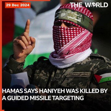 Hamas denies Israeli claims of Haniyeh’s assassination by 'precision bomb'.
