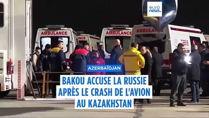 Crash de l'avion d'Azerbaïdjan Airlines : Alyiev demande à la Russie d'assumer sa responsabilité