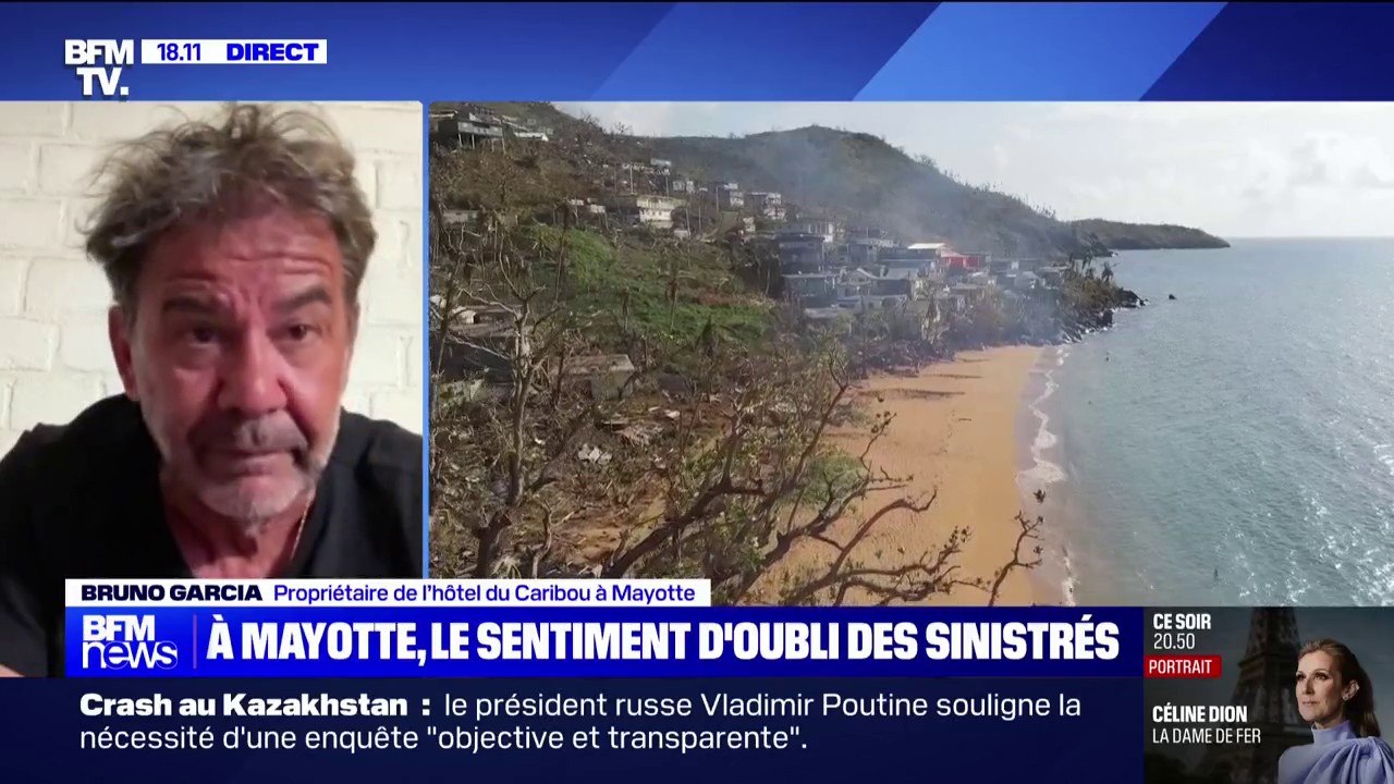 Bruno Garcia, habitant de Mayotte: "La population mahoraise a surtout soif, a surtout faim"
