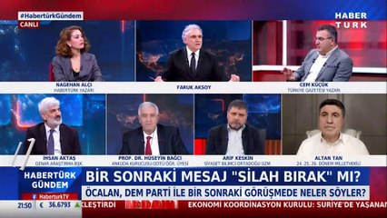 Canlı yayında gergin anlar