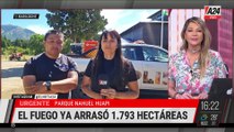 🔴INCENDIO EN EL NAHUEL HUAPI: EL FUEGO YA ARRASÓ CON CASI 1.800 HECTÁREAS