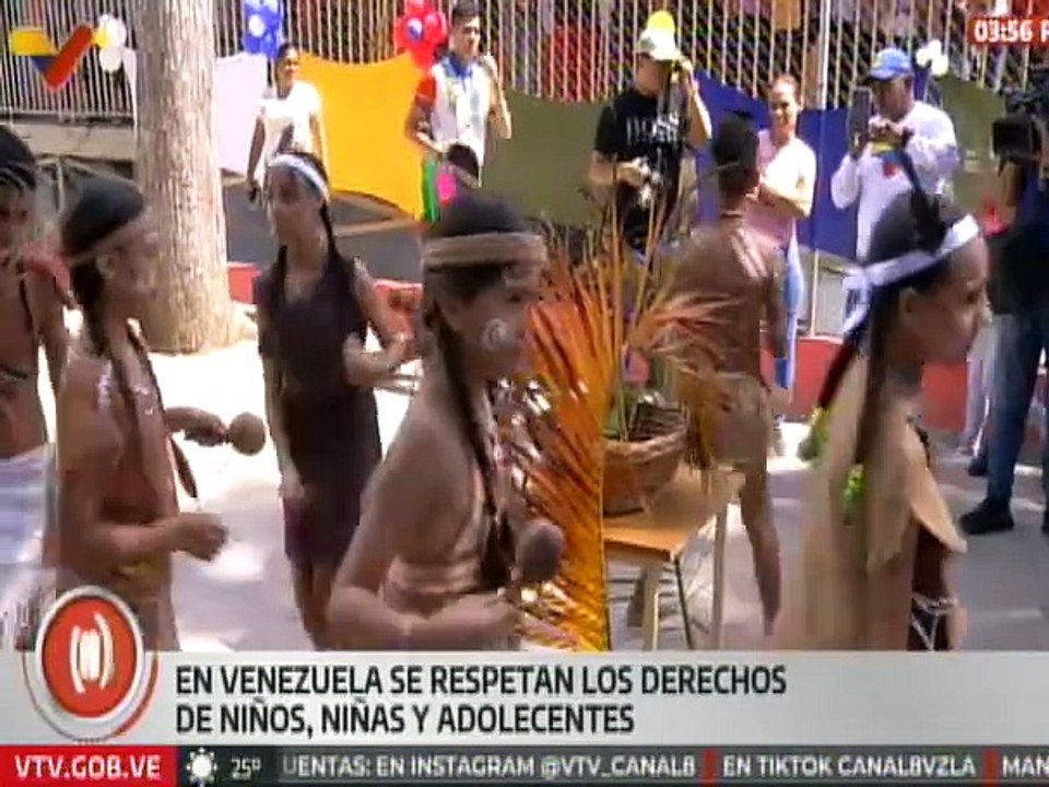 Gobierno Bolivariano garantiza el respeto a los derechos de los niñas, niños y adolescentes