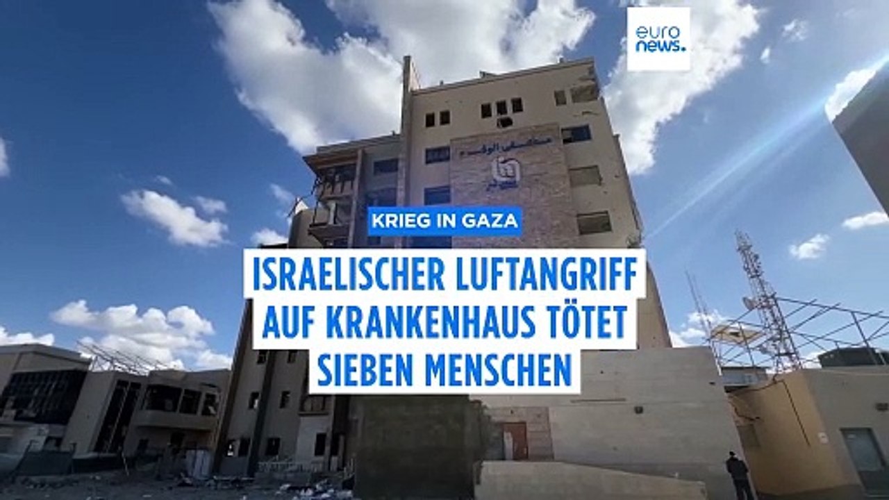 Israelischer Luftangriff auf Krankenhaus tötet sieben Menschen