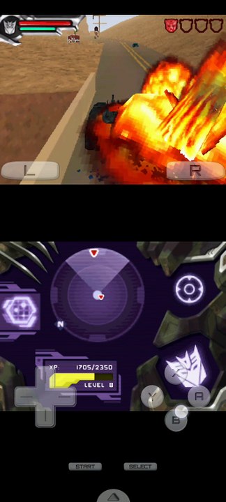 Transformers DS  descepticon Gameplay 3
