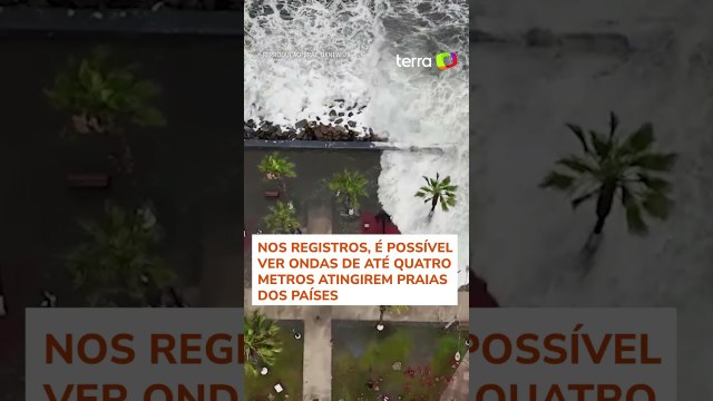 Ondas gigantes no Peru e Equador deixam um morto e mais de 90 portos fechados