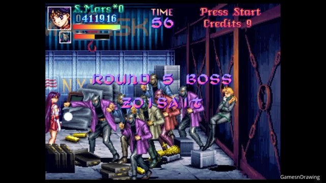 セーラームーンRetro Arcades Action Game Sailor Moon Rei Hino Stage 5to7 Gameplay No Commentary #retrogaming