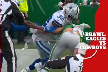 Eagles vs Cowboys ends in Brawl