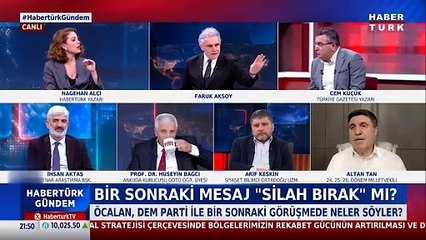 Cem Küçük ve Nagehan Alçı arasında 'İmralı' polemiği: 'PKK hassasiyetini bir azalt'