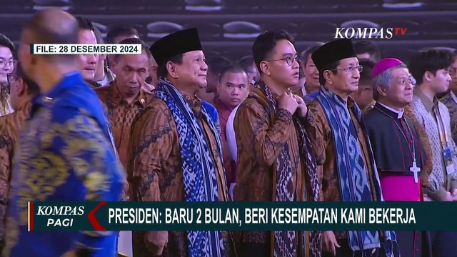 Presiden Prabowo Minta Rakyat Indonesia Sabar & Beri Kesempatan Kabinet Merah Putih Bekerja