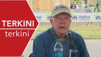 [TERKINI] Bekas Presiden AS Jimmy Carter meninggal dunia