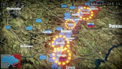 2023 02 05 Russian Advance Around Bakhmut