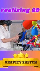 Design and Collaborate in VR with Gravity Sketch / #trending #technology #fyp #trend #shorts