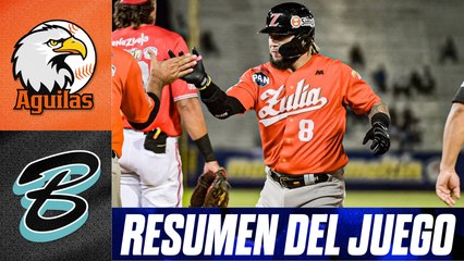 Resumen del juego Águilas del Zulia vs Bravos de Margarita | 29 de diciembre 2024