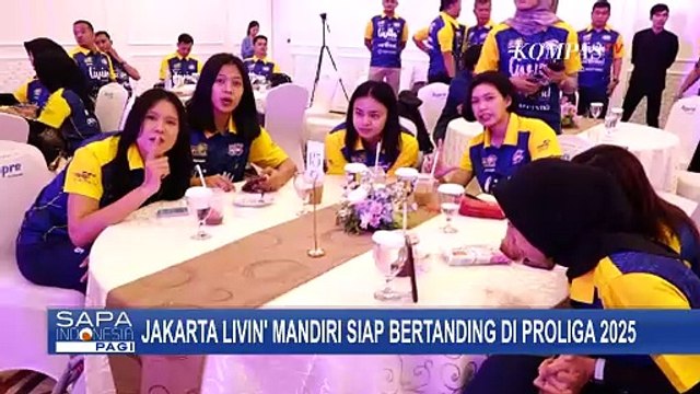Jakarta Livin' Mandiri Siap Bertanding di Kompetisi Voli Terbesar di Indonesia 'Proliga 2025'