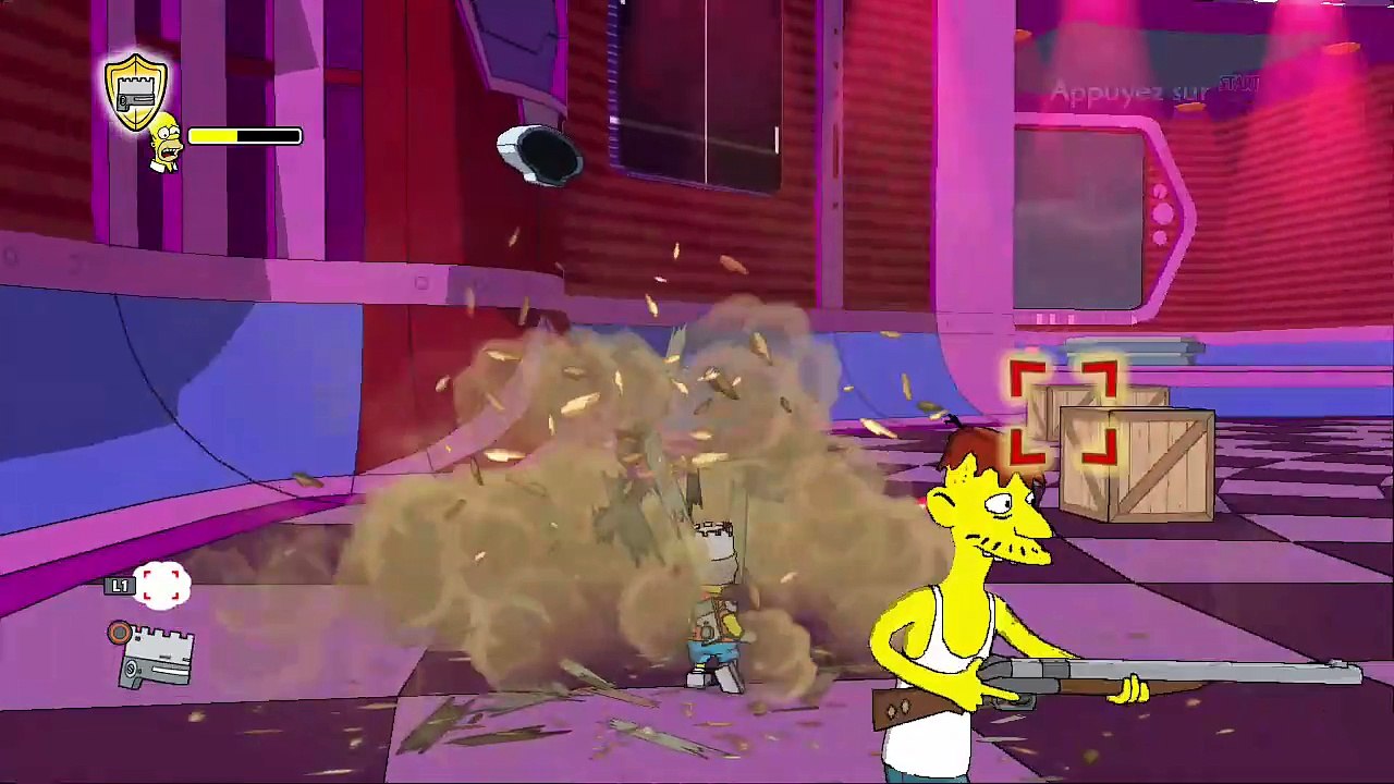 The Simpsons Game online multiplayer - ps3