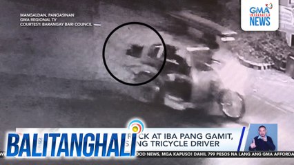 2 baterya ng truck at iba pang gamit, tinangay ng isang tricycle driver | Balitanghali