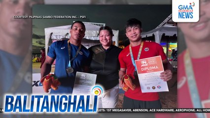 2 Sambo players ng Pilipinas, wagi sa Asia and Oceania Open Beach Sambo Championships | Balitanghali