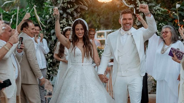 Julián Gil y Valeria Marín sorprenden con boda en Puerto Rico