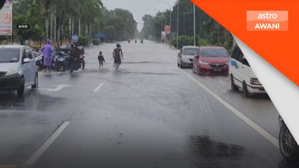 Tanah runtuh, jalan terputus di Machang akibat banjir