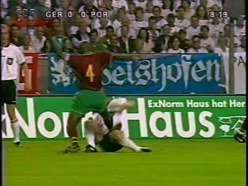 FIFA World Cup 1998 Qualifier Germany v Portugal 6 SEP 1997